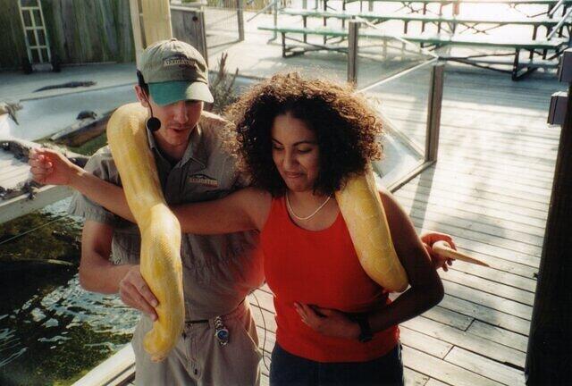 Tina and snake 2