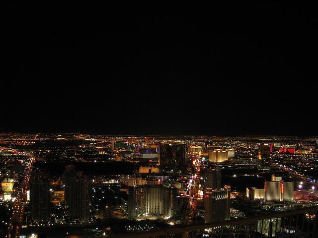 view from the Stratosphere III Large 