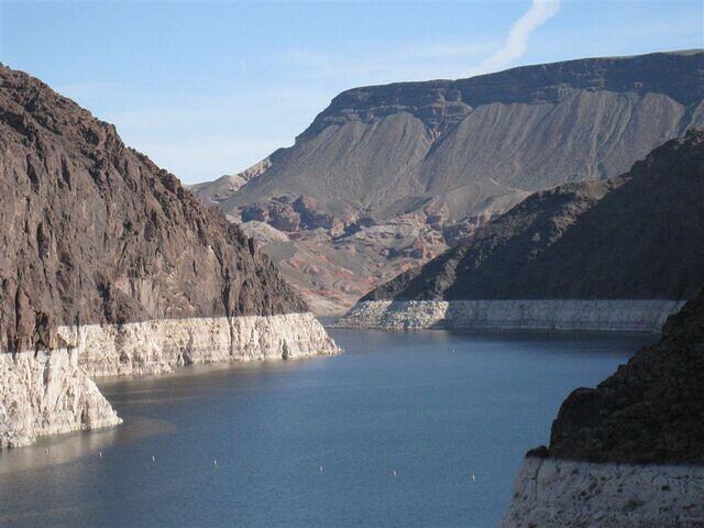 the water line from the 10 year drought
