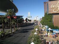 North end of the strip
